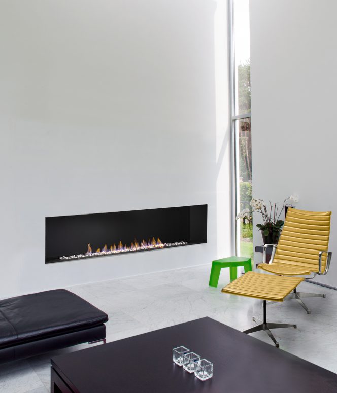 72" Linear Modern Vent-Free Fireplace