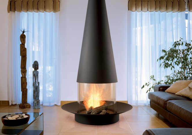 wood burning fireplace. natural vent. focus fires. central fireplace. glass fireplace