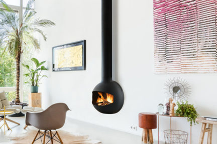 emifocus wallmounted unique fireplace by focus fires