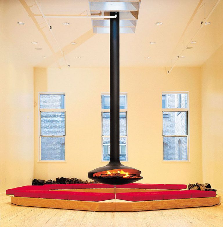 Suspended Fireplace