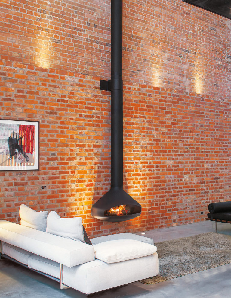 Paxfocus wallmounted suspended by Focus Fires
