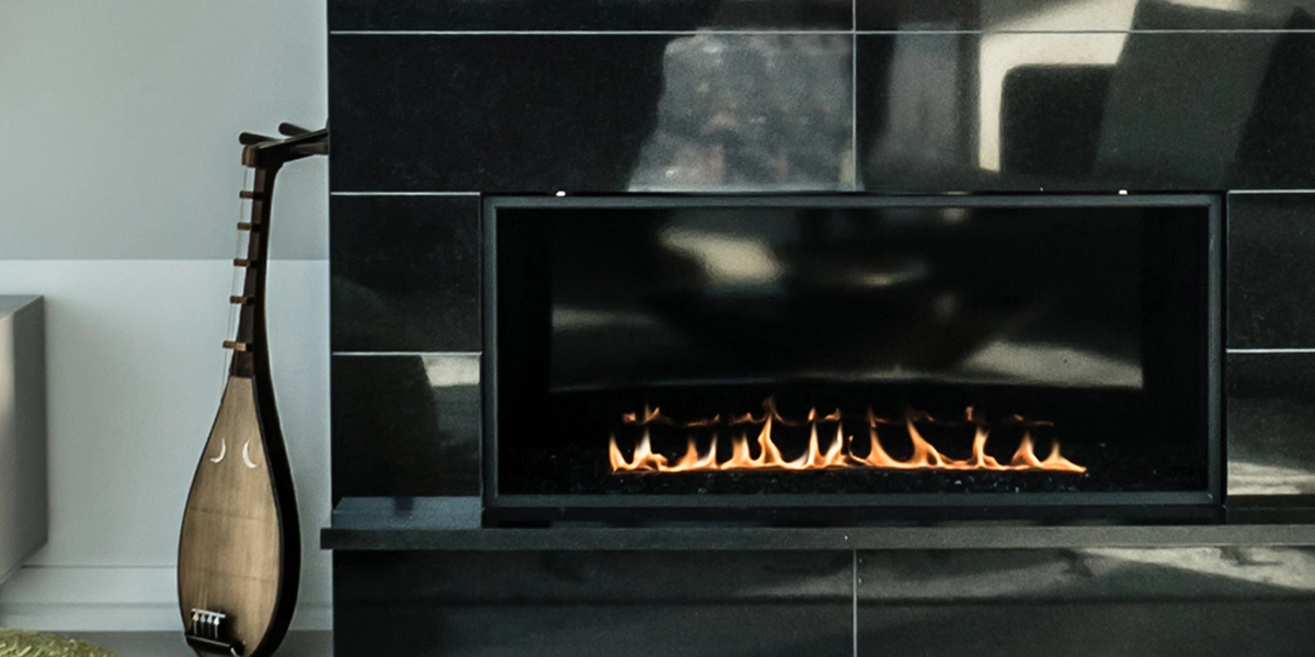 Black Reflective Interior Pannels for H Series Gas Fireplace