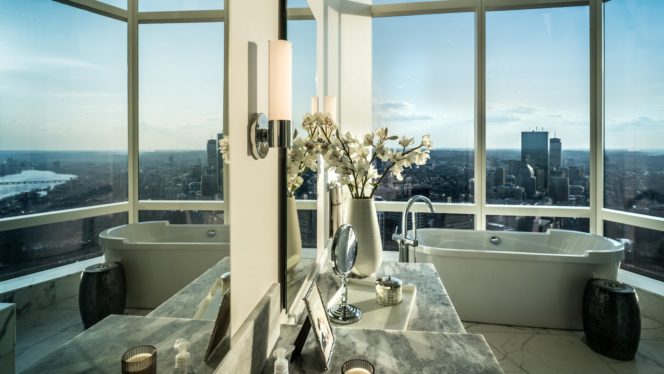 Penthouse of Millennium Tower in Boston