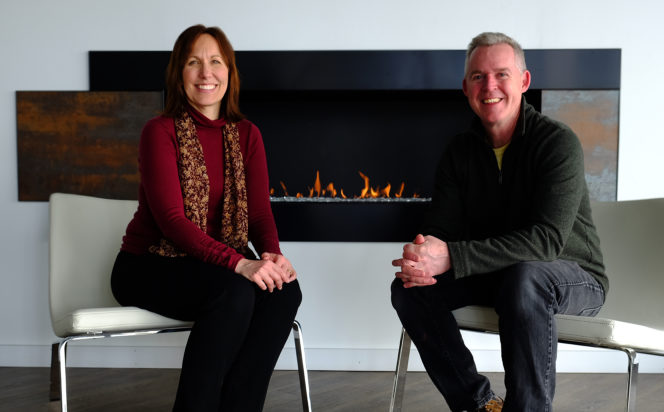 Holly and John Markham, owners of European Home