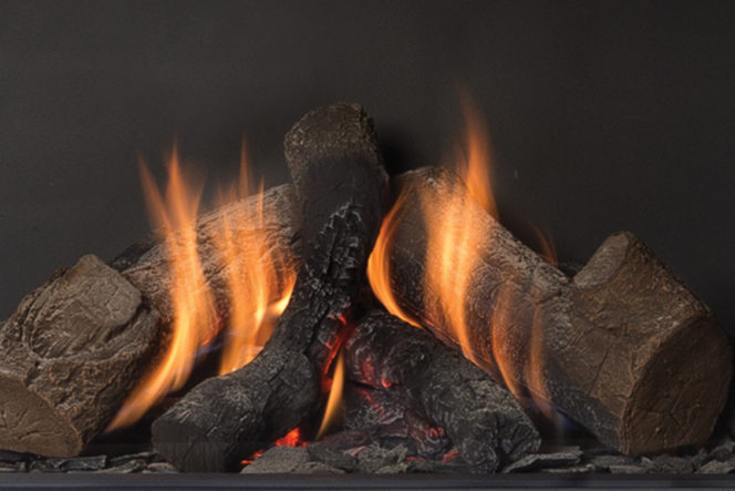 Log Set for Summum Modern Fireplaces
