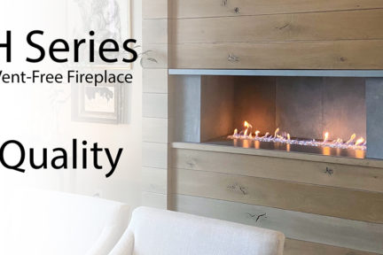 European Home collaborated with the influencer Old Silver Shed on an installation of our H Series vent-free fireplace This video explains our attention to quality.