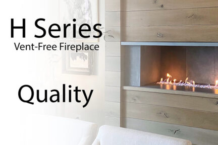 European Home collaborated with the influencer Old Silver Shed on an installation of our H Series vent-free fireplace This video explains our attention to quality.
