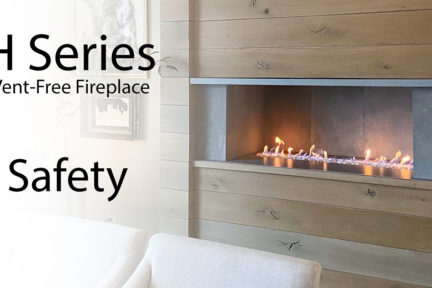 European Home collaborated with the influencer Old Silver Shed on an installation of our H Series vent-free fireplace This video explains our attention to safety.