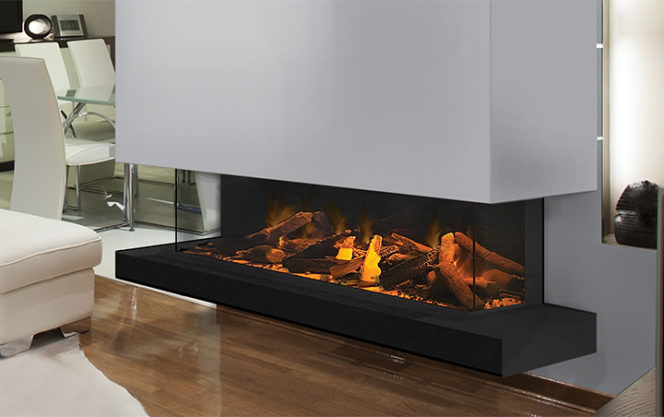 E60 60" Electric Fireplace by EvonicFires