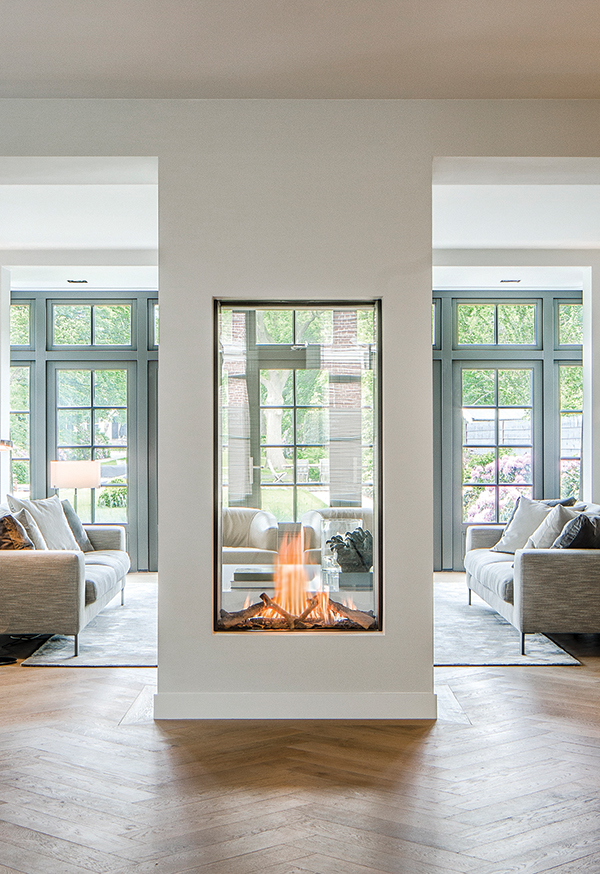 Modern Direct Vent Fireplace