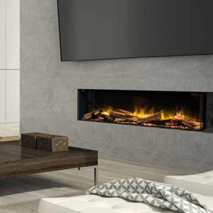 Compact size E-FX 1300 Corner Style by Flamerite