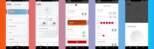 Flamerite Fireplaces App Control