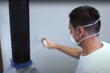 FOCUS Easily touch up any scratch or ding on your Focus fireplace with heat-resistant paint available to order.